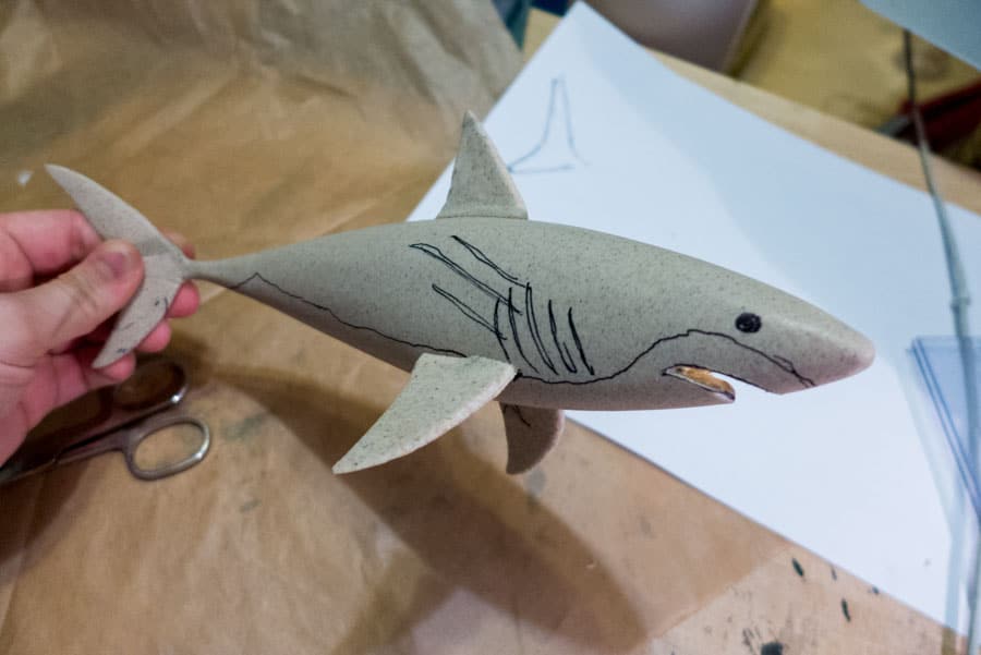 Abz 219 Main Character With Shark Scultpure Folkenstal